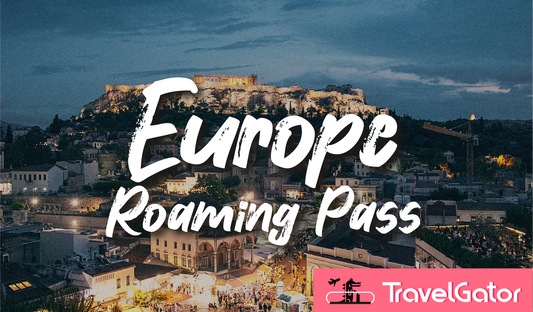 Europe Roaming Pass 30 days eSIM 1- 12GB, true no speed reduction | no daily limit